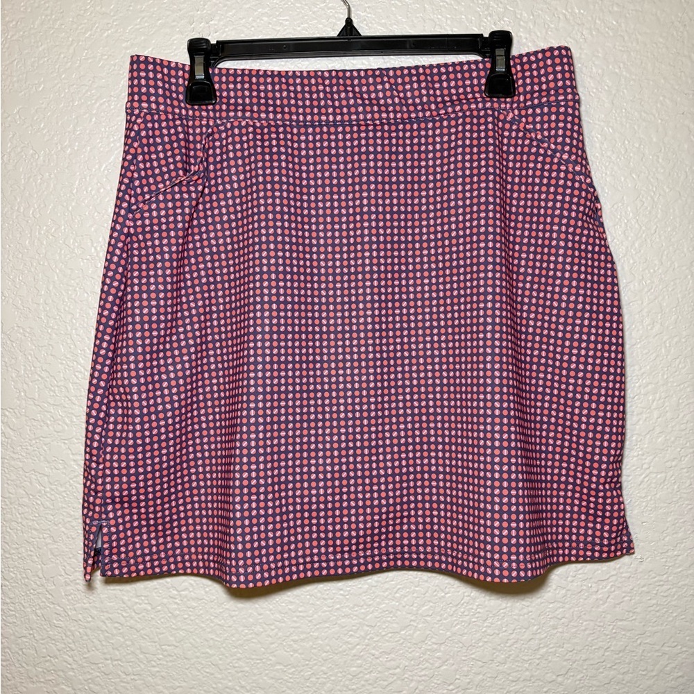 Peter Millar Printed Golf Skort Ladies XL